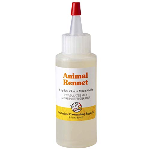 Liquid Rennet - Animal Rennet for Cheese Making (2 oz.)