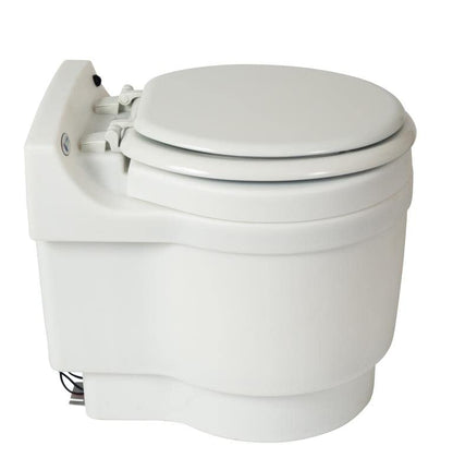 Dry Flush Toilet - Waterless, Portable, Self Contained. Great for Tiny Homes, Vans, Boats, Camping, RVs and Off Grid