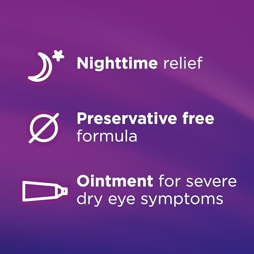 Soothe Nighttime Eye Ointment by Bausch & Lomb, Lubricant Relief for Dry Eyes, 3.5 g