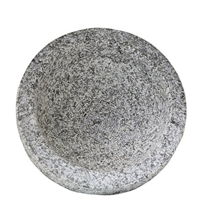 Vasconia 4-Cup Granite Molcajete Mortar and Pestle, Gray