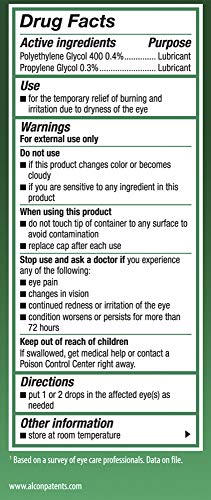 Systane Long Lasting Lubricant Eye Drops, 1 Fl. Oz (Pack of 1)